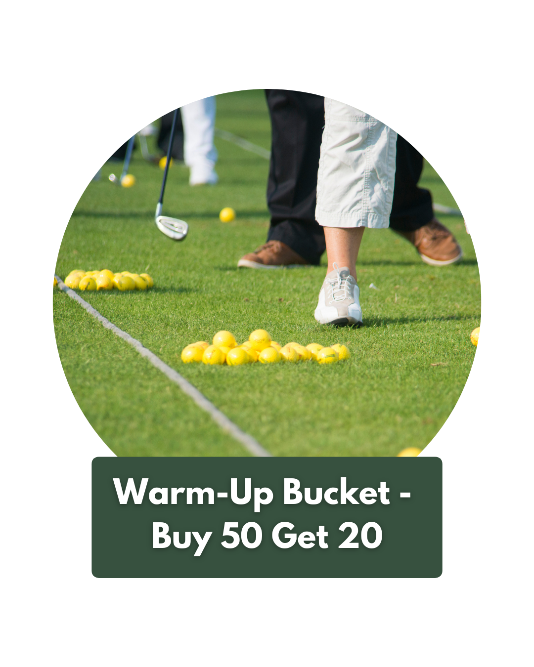 Warm-Up Bucket - Buy 50 Get 20